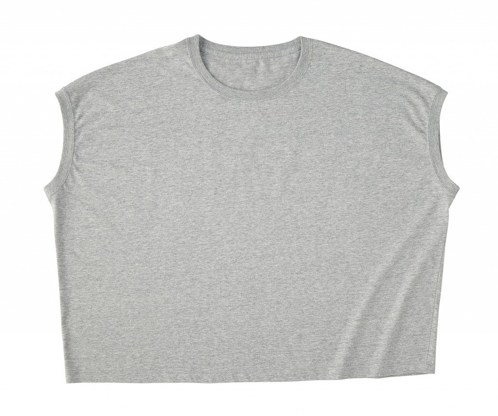 WNS-807 ウィメンズ スリーブレスワイドTシャツ