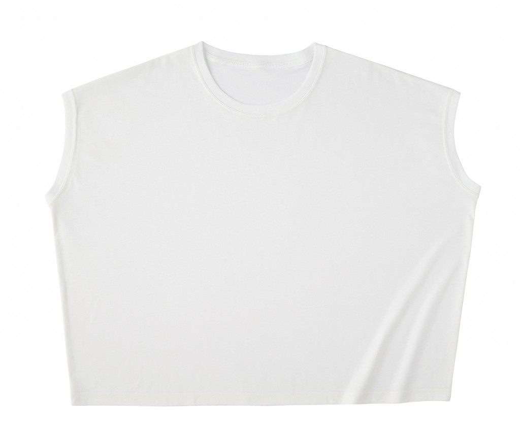 WNS-807 ウィメンズ スリーブレスワイドTシャツ