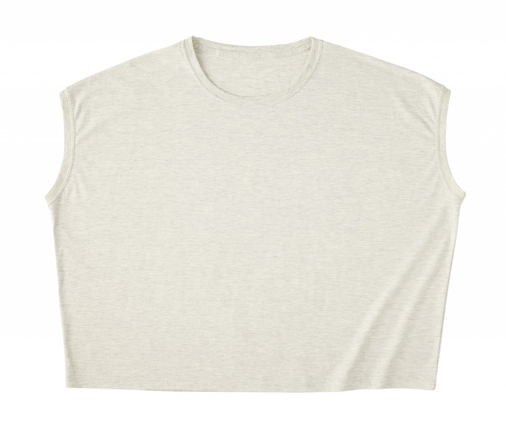 WNS-807 ウィメンズ スリーブレスワイドTシャツ