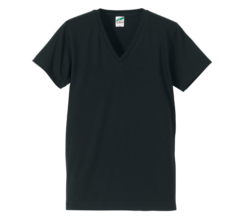 1098-01 4.4オンス トライブレンド Vネック Tシャツ