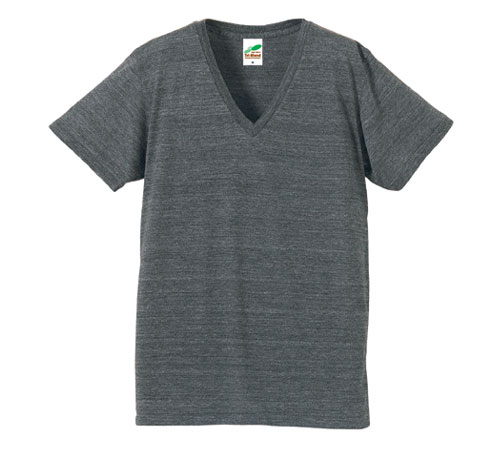 1098-01 4.4オンス トライブレンド Vネック Tシャツ