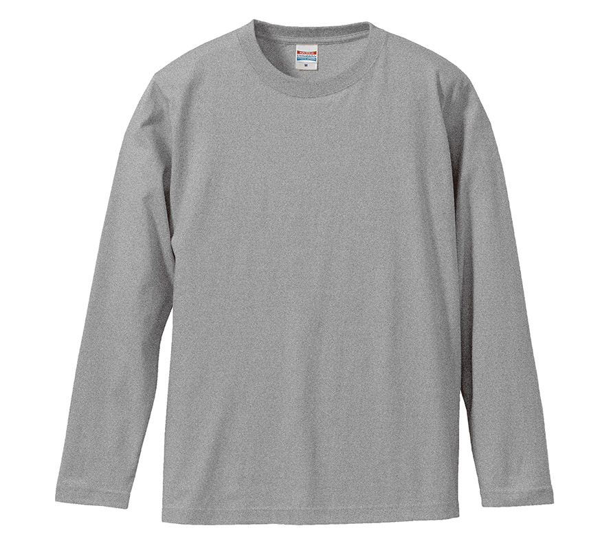 5010-01 5.6オンス ロングスリーブ Tシャツ(リブ無し)