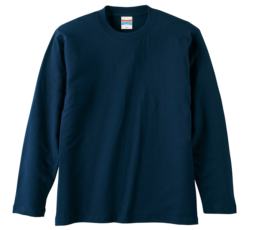 5010-01 5.6オンス ロングスリーブ Tシャツ(リブ無し)