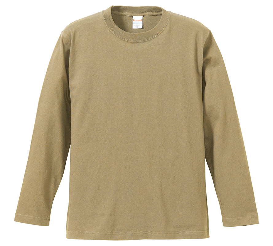 5010-01 5.6オンス ロングスリーブ Tシャツ(リブ無し)