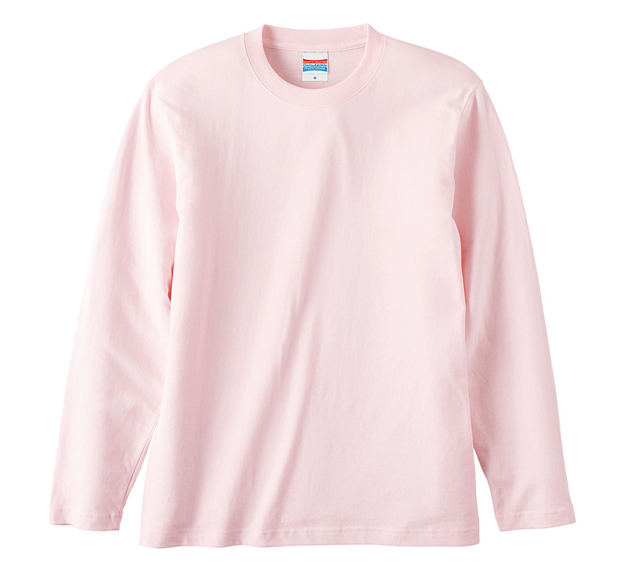5010-01 5.6オンス ロングスリーブ Tシャツ(リブ無し)