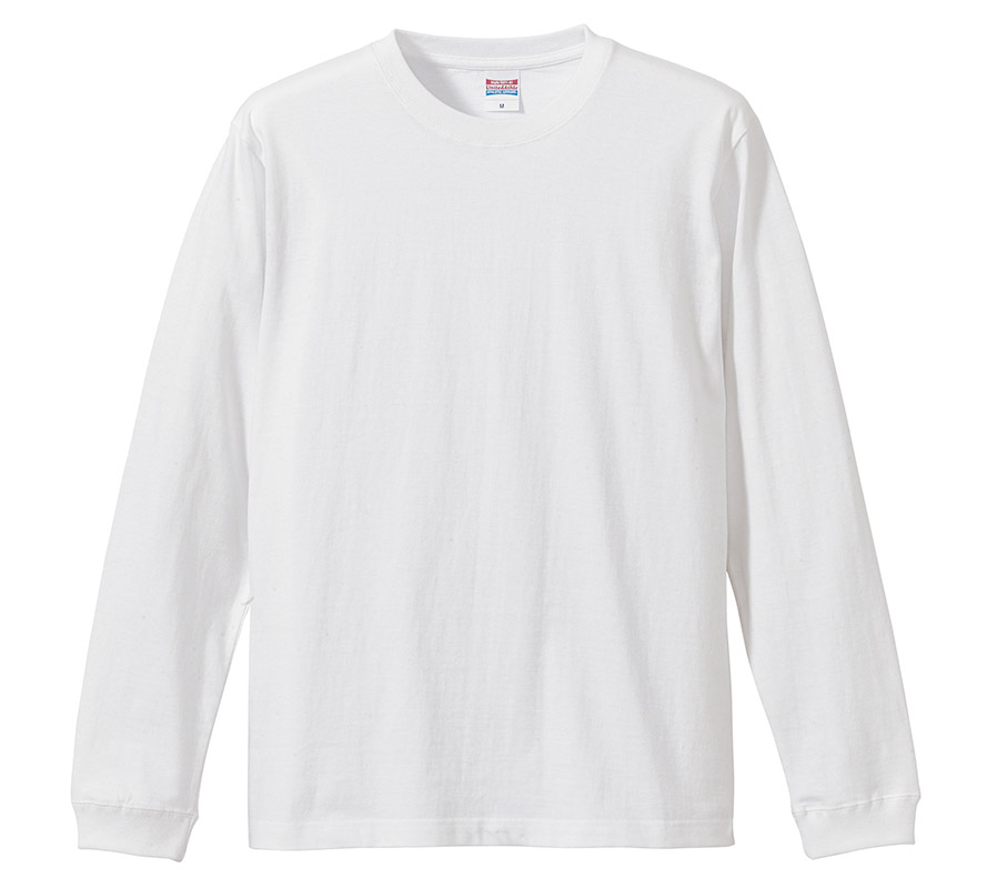 5011-01, 5.6オンス ロングスリーブ Tシャツ(1.6インチリブ)
