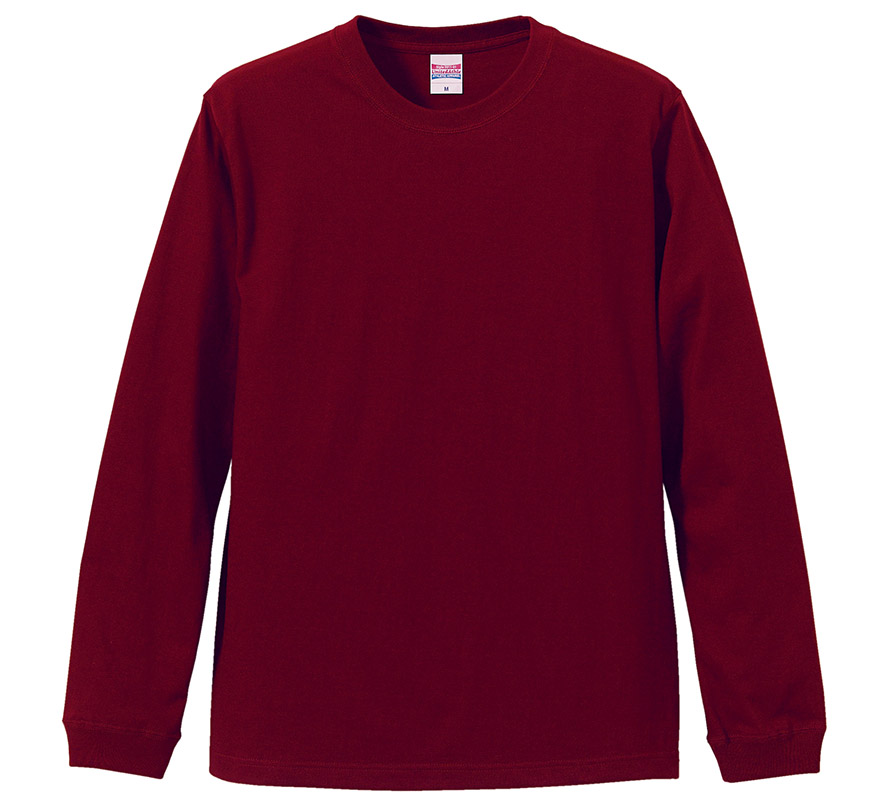 5011-01, 5.6オンス ロングスリーブ Tシャツ(1.6インチリブ)