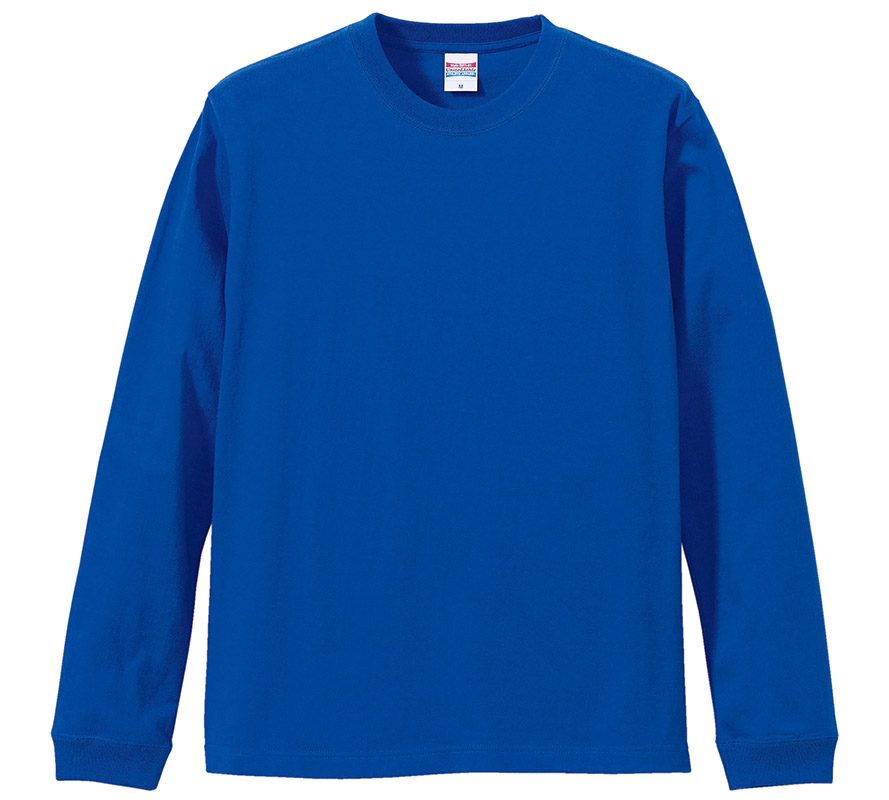 5011-01, 5.6オンス ロングスリーブ Tシャツ(1.6インチリブ)