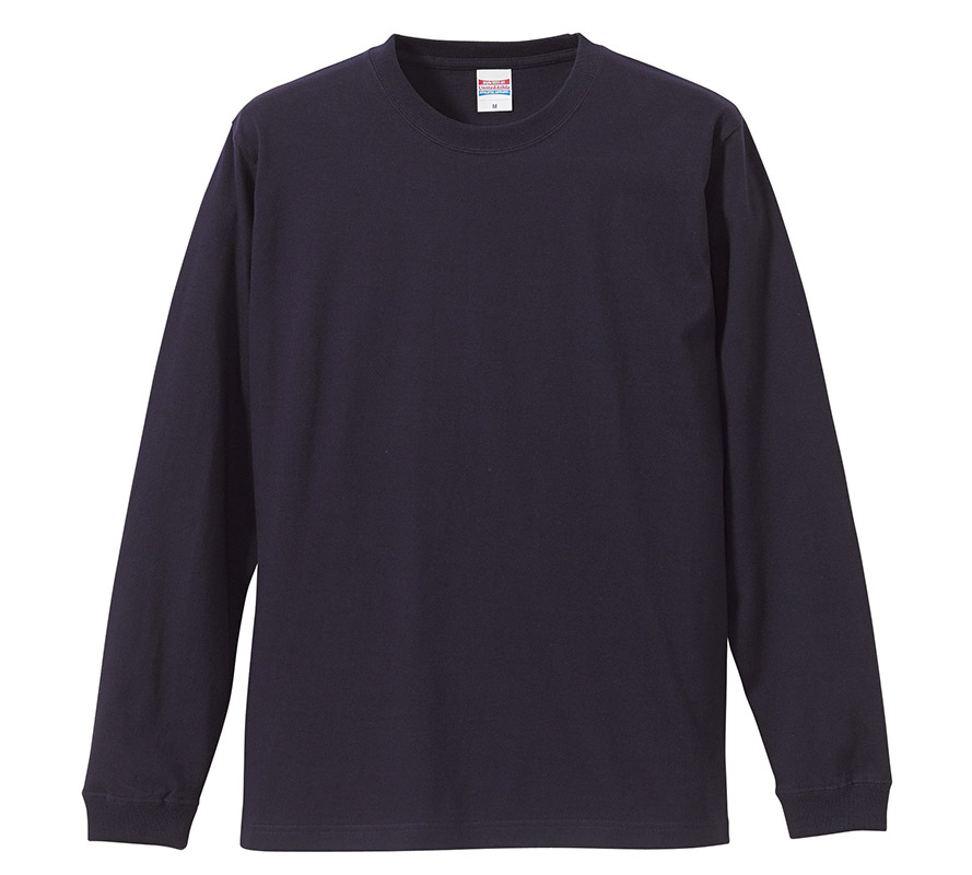 5011-01, 5.6オンス ロングスリーブ Tシャツ(1.6インチリブ)