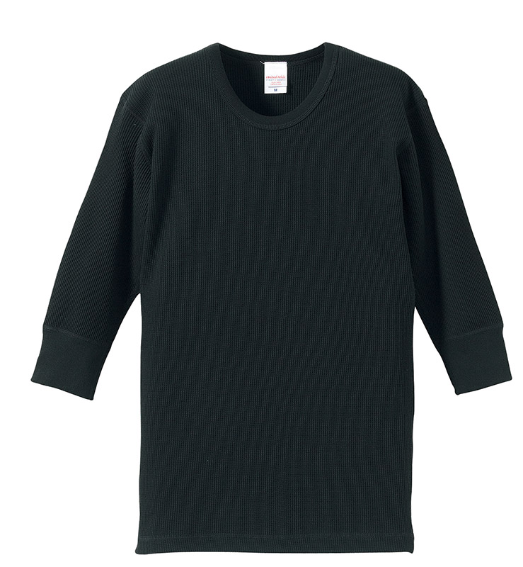 5488-01 5.6オンス ワッフル 1/2スリーブ Tシャツ