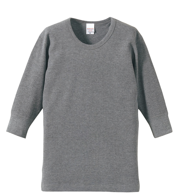 5488-01 5.6オンス ワッフル 1/2スリーブ Tシャツ