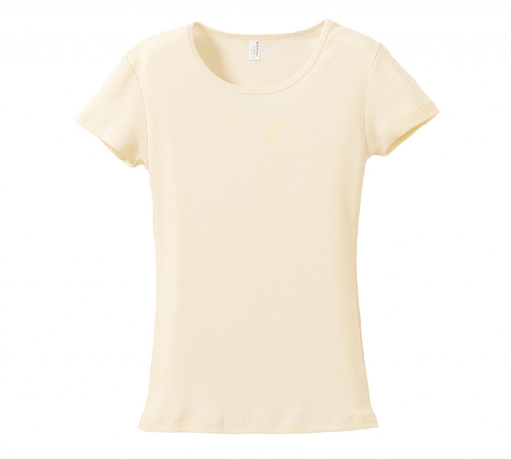 5490-04 6.2オンス CVC フライス Tシャツ(ガールズ)