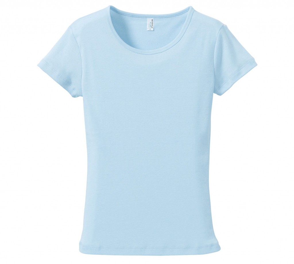 5490-04 6.2オンス CVC フライス Tシャツ(ガールズ)