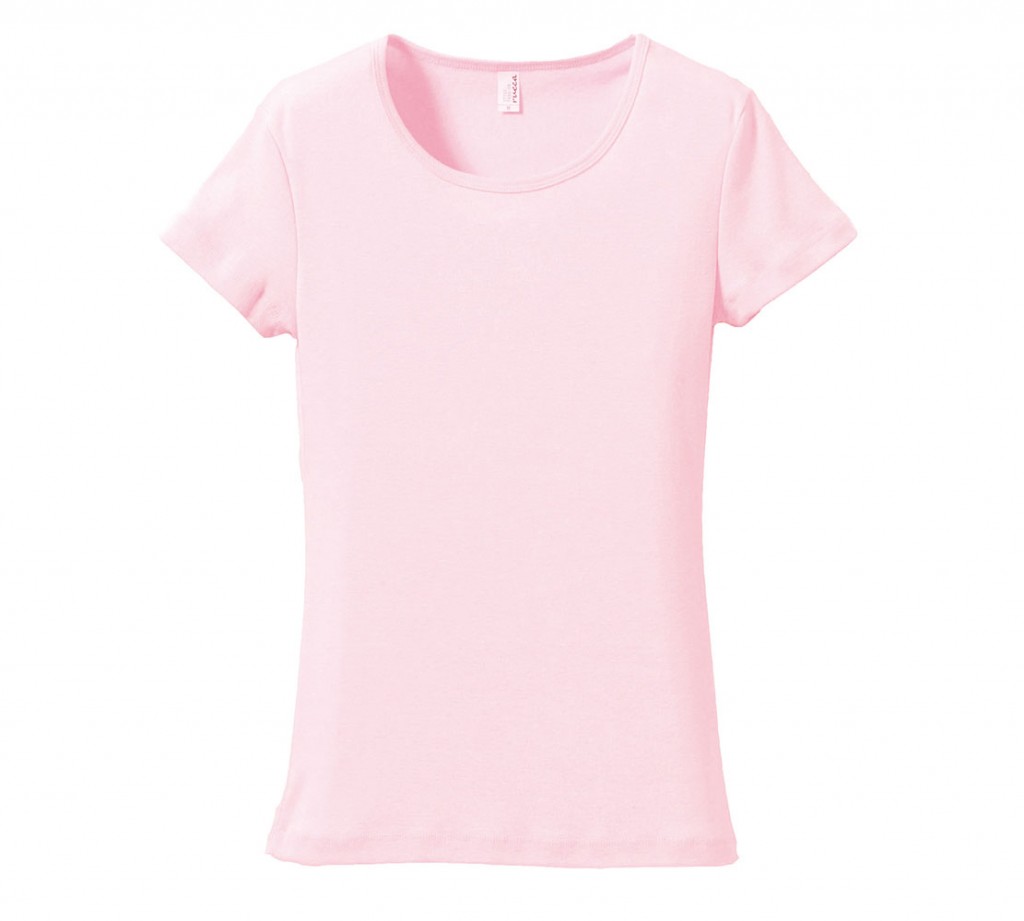 5490-04 6.2オンス CVC フライス Tシャツ(ガールズ)