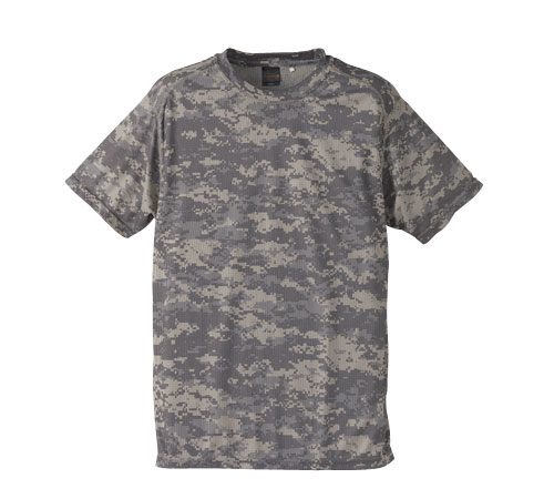 6589-01 ドライ クールナイス カモフラージュ Tシャツ