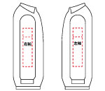 7489-01  スイッチングシェルパーカー ※袖はワンポイントデザインのみ対応可能
