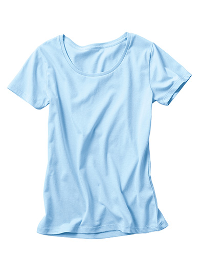 DL201 50 / 50 Basic Crew T-shirts(レディース)