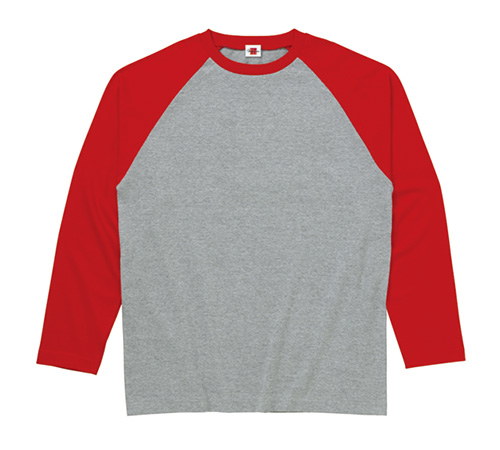 MS1602 ラグランロングスリーブ Tシャツ