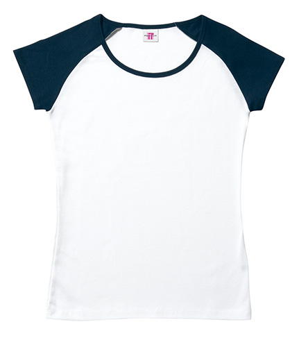 MSL5004 レディースリブカップスリーブ Tシャツ