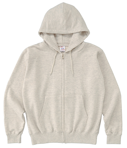 SZ2251 レギュラーウェイト スウェット ジップパーカ(裏パイル)