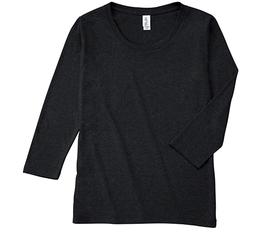 TBL-117 トライブレンド 3/4スリーブ Tシャツ(レディース)