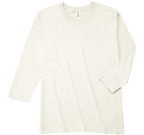 TBL-118 トライブレンド 3/4スリーブ Tシャツ