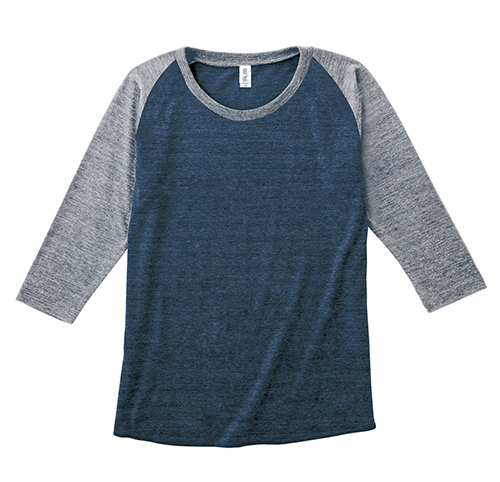 TQS-121 トライブレンド ラグラン 7分袖 Tシャツ(レディース)