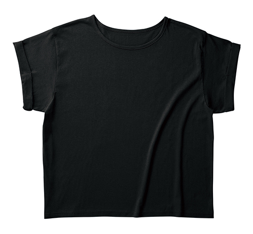WRU-806 ウィメンズ ロールアップ Tシャツ