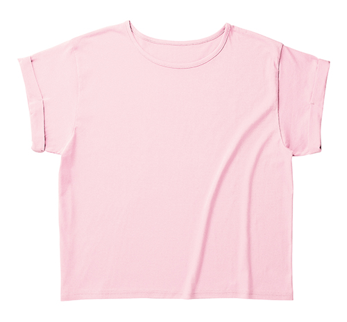 WRU-806 ウィメンズ ロールアップ Tシャツ