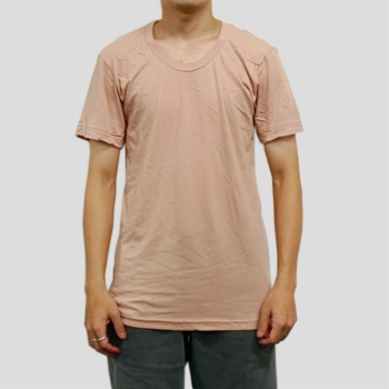 T6402 3.8ozシアジャージー ルーズクルーサマーTシャツ