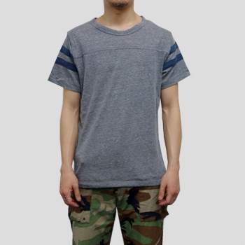 T1215 4.9ozエコヘザーフットボールTシャツ