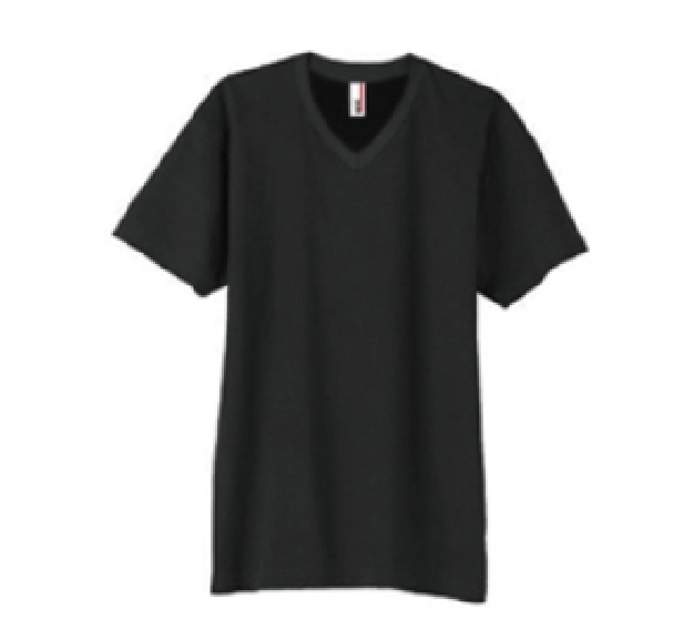T0982 4.5oz ソフトスパン VネックTシャツ(TEAR AWAY)