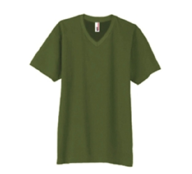 T0982 4.5oz ソフトスパン VネックTシャツ(TEAR AWAY)