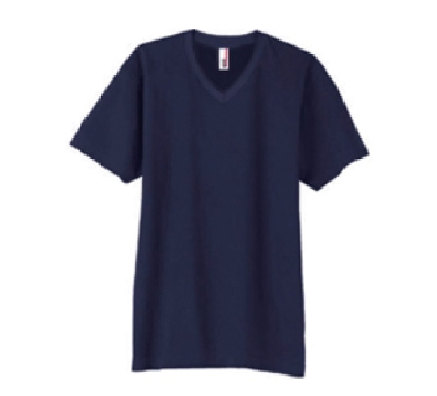 T0982 4.5oz ソフトスパン VネックTシャツ(TEAR AWAY)