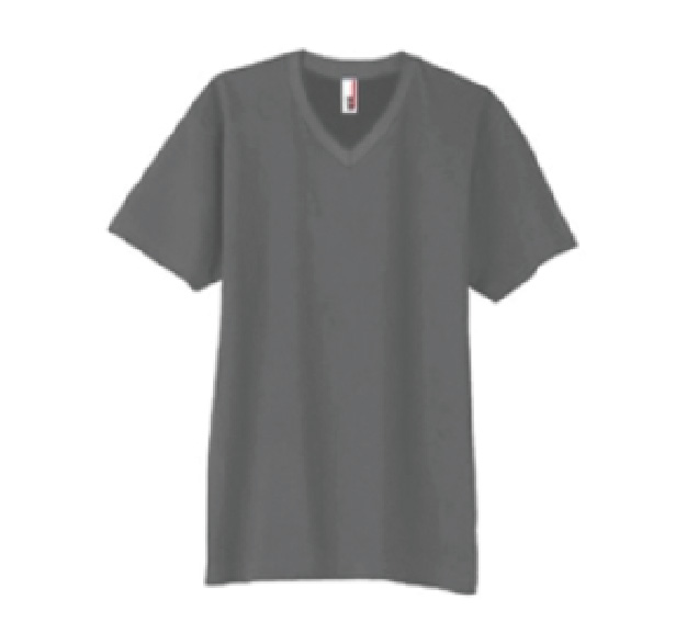 T0982 4.5oz ソフトスパン VネックTシャツ(TEAR AWAY)