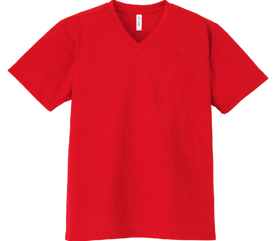 00337-AVT 4.4oz ドライVネックTシャツ