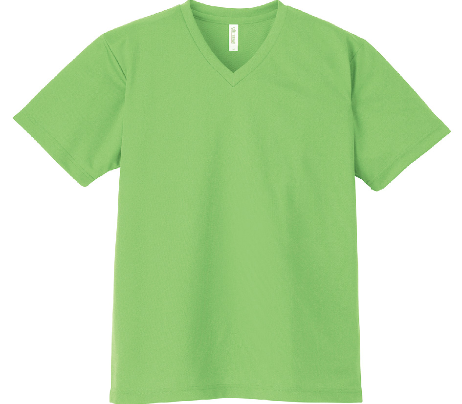 00337-AVT 4.4oz ドライVネックTシャツ