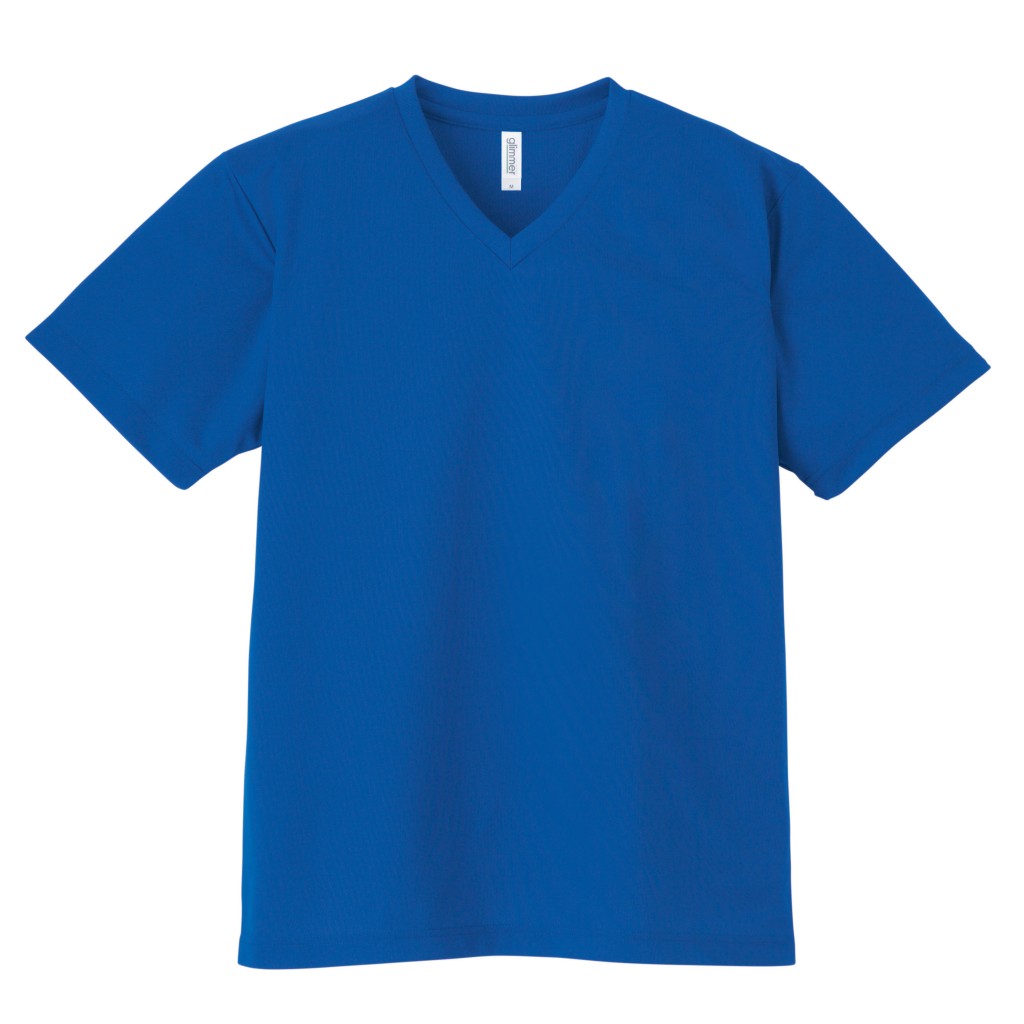 00337-AVT 4.4oz ドライVネックTシャツ