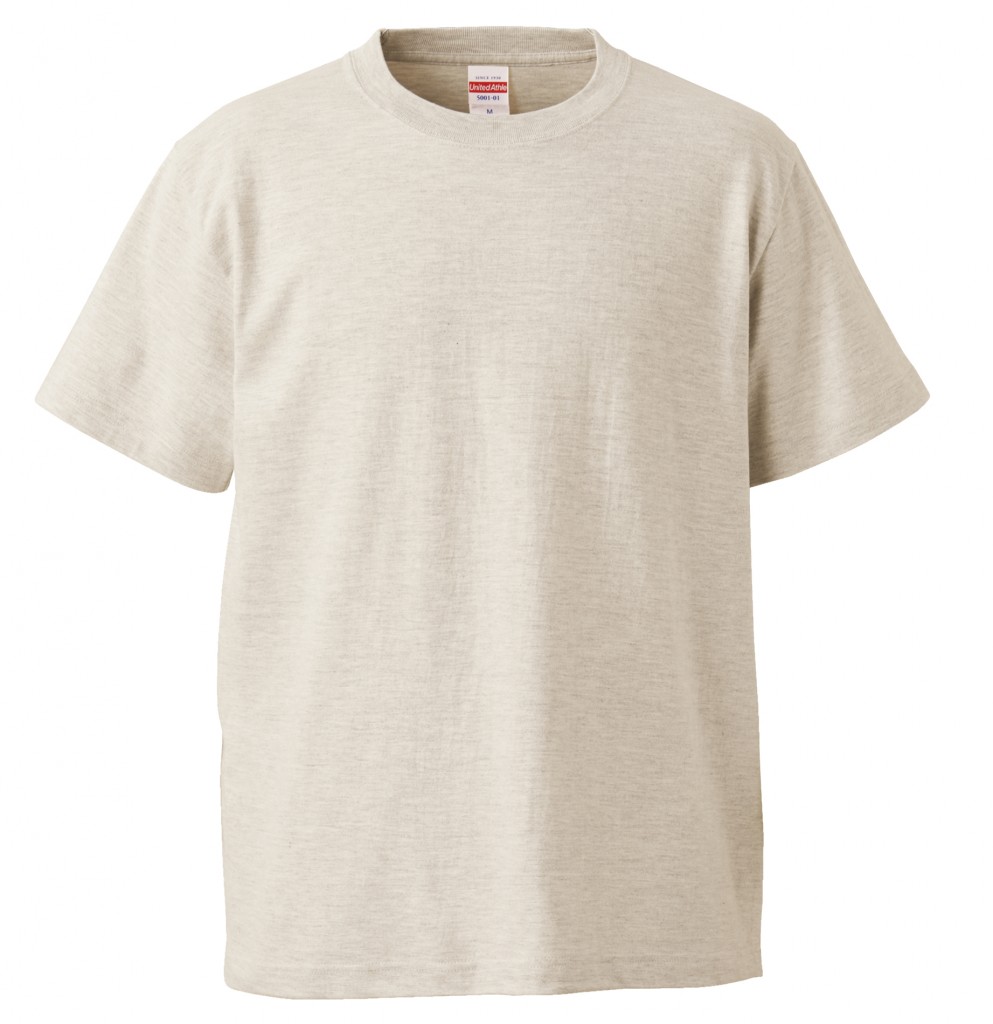 5001-01,02,03 5.6オンス ハイクオリティー Tシャツ