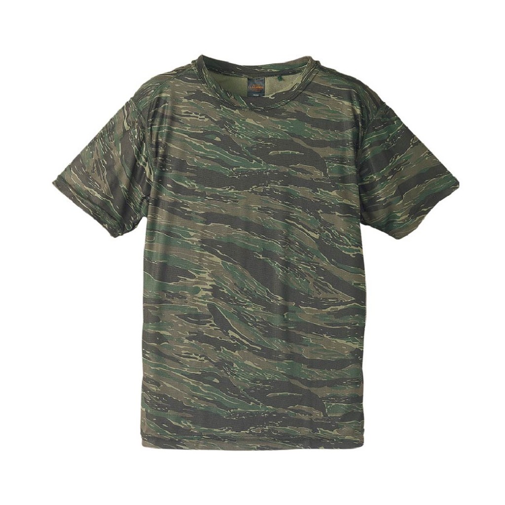 6589-01 ドライ クールナイス カモフラージュ Tシャツ