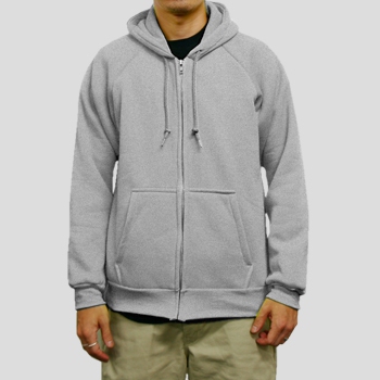 F0531 7.5oz 裏サーマル ジップパーカー