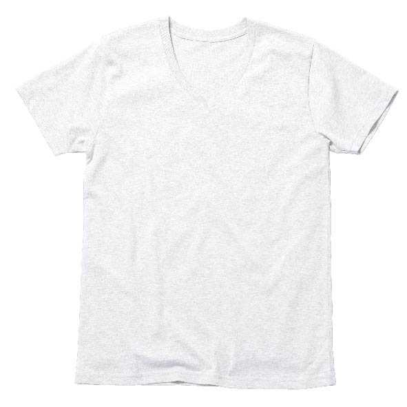 MS0302 オーガニックコットンVネックTシャツ
