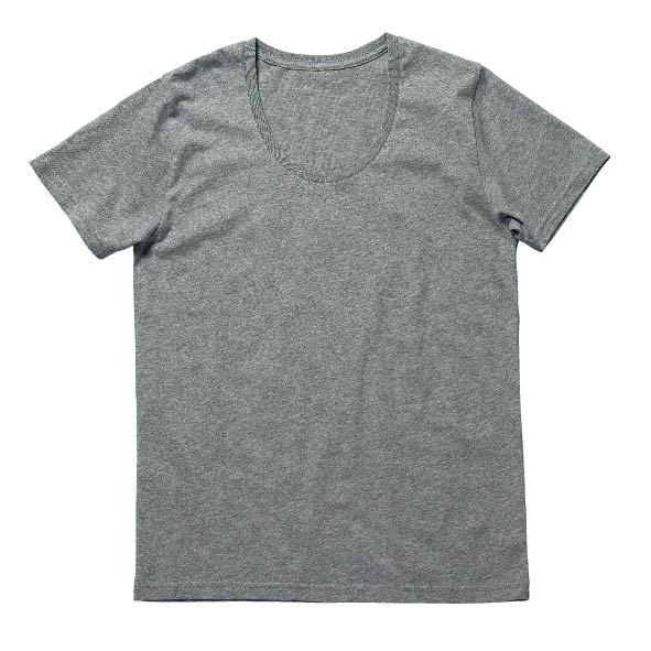 MS0303 オーガニックコットンUネックTシャツ