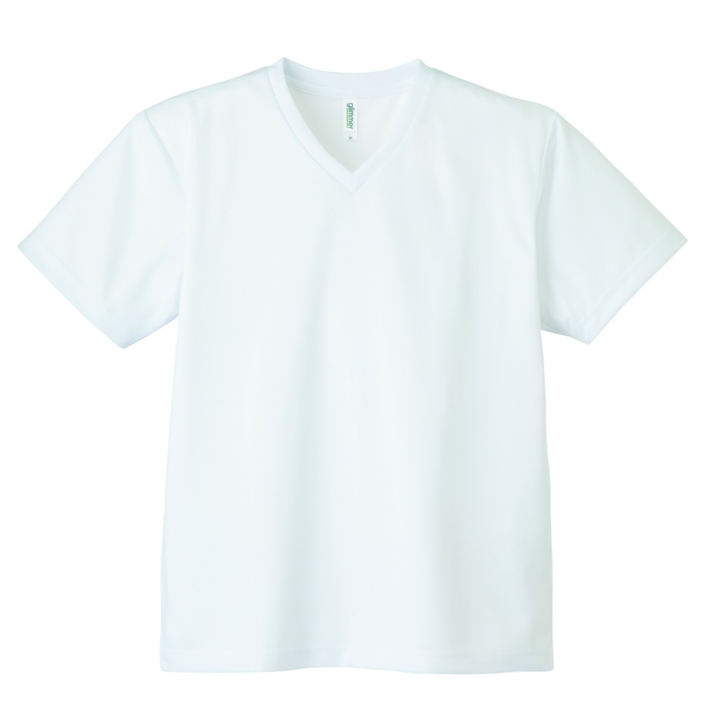 00337-AVT 4.4oz ドライVネックTシャツ
