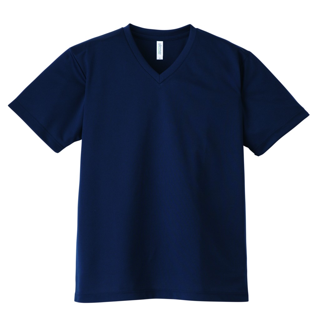 00337-AVT 4.4oz ドライVネックTシャツ