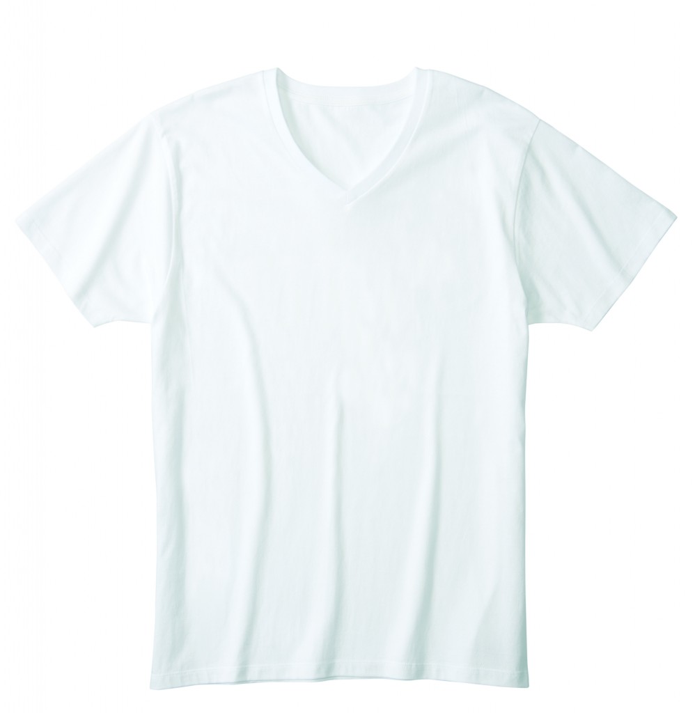 DM502 4.6oz FINE FIT V NECK T-SHIR