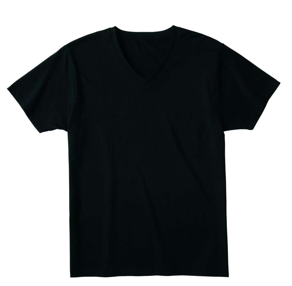 DM502 4.6oz FINE FIT V NECK T-SHIR