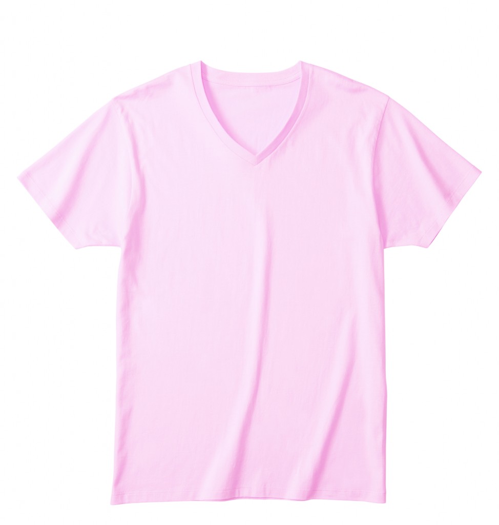 DM502 4.6oz FINE FIT V NECK T-SHIR