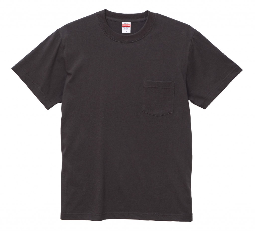5006-01 5.6オンス ハイクオリティーTシャツ(ポケット付)