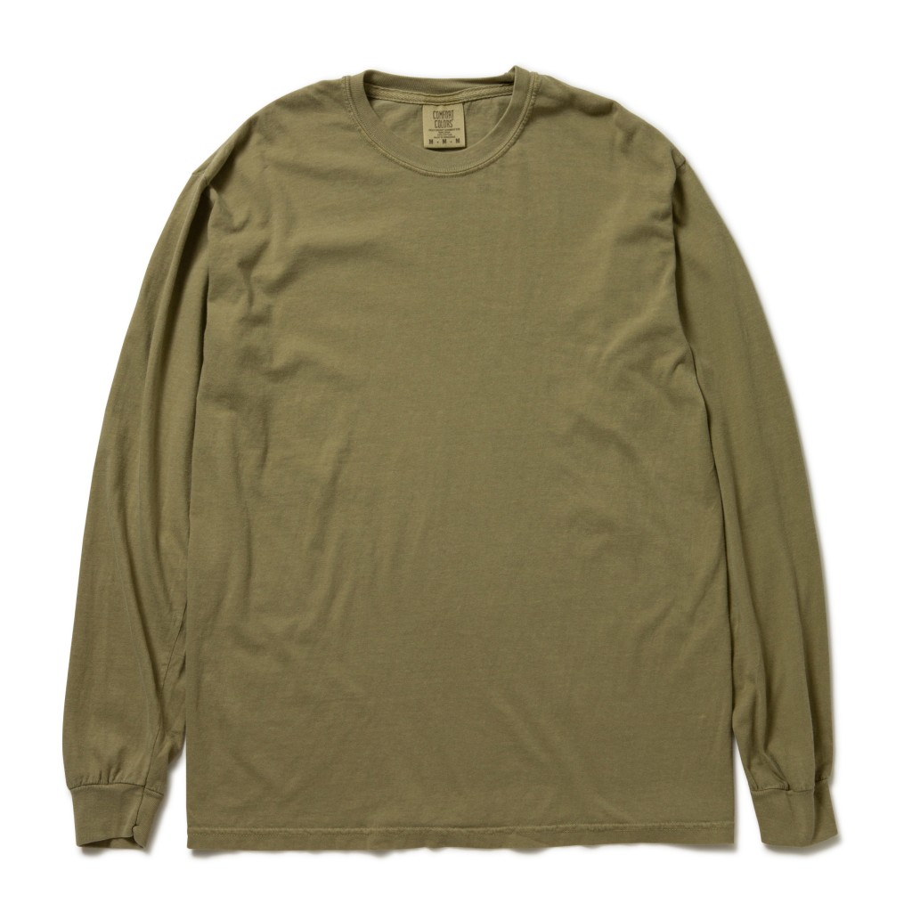 CC6014 Garment Dyed 6.1oz Long Sleeve Tee ※注意事項あり